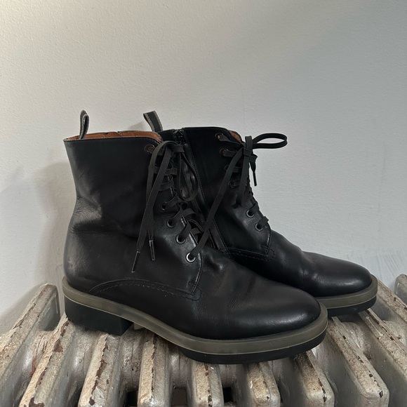 Robert Clergerie Shoes - Leather Combat Boots